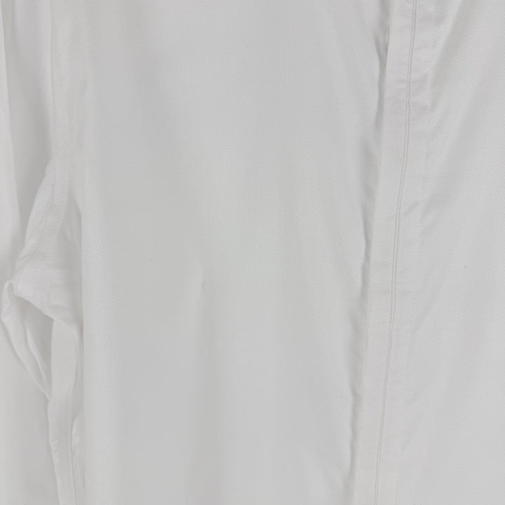 Translation missing: en.Calvin Klein Mens Dress Shirt Steel Stretch Slim Fit Covered Placket White-16