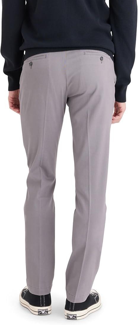 Translation missing: en.Dockers Easy Khakis Pants Burma Grey 38x32 Slim Fit Mens Stretch Comfort Waist