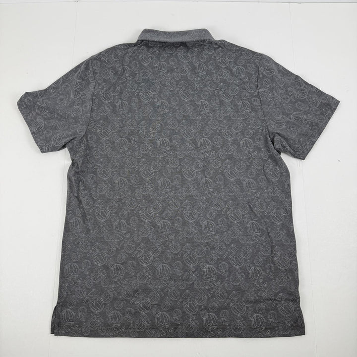 Translation missing: en.PGA TOUR Coconut Water Performance Polo Shirt  Charcoal Wind Heather-Medium