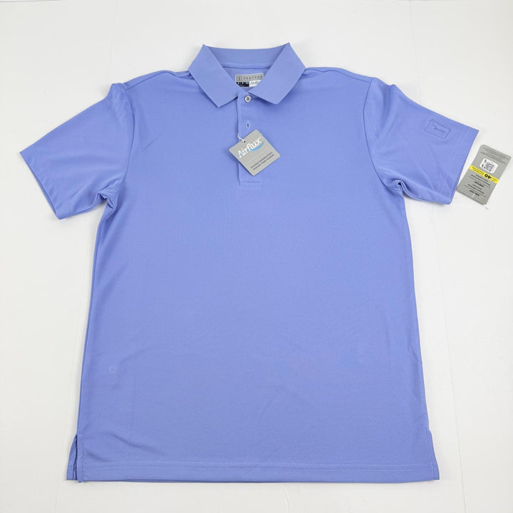 Translation missing: en.PGA TOUR Mens Regular fit Short Sleeve Polo Shirt Lt Purple-Small