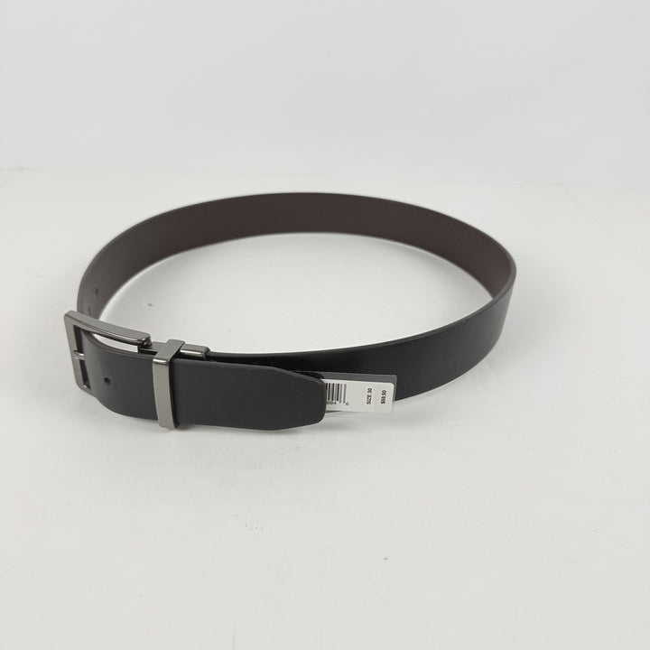 Translation missing: en.Original Penguin Men's Faux Leather Antique-Look Reversible Belt - Brown-30