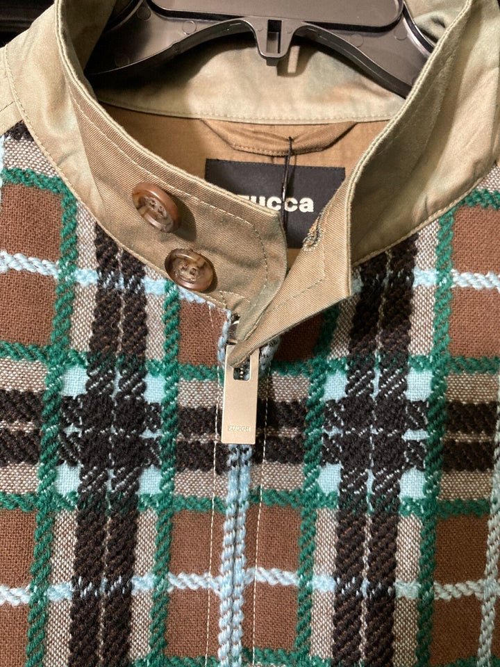 Translation missing: en.Zucca Men's 10 ROVING TARTAN CHECK Jacket Multicolor-Medium