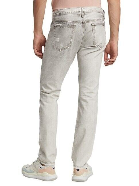 Translation missing: en.Frame L'Homme Men's Slim Fit Distressed Jeans in Calverton-Size 33/33