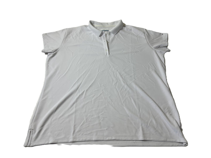 Translation missing: en.Columbia Men's Hike Polo Shirt in White-2XL
