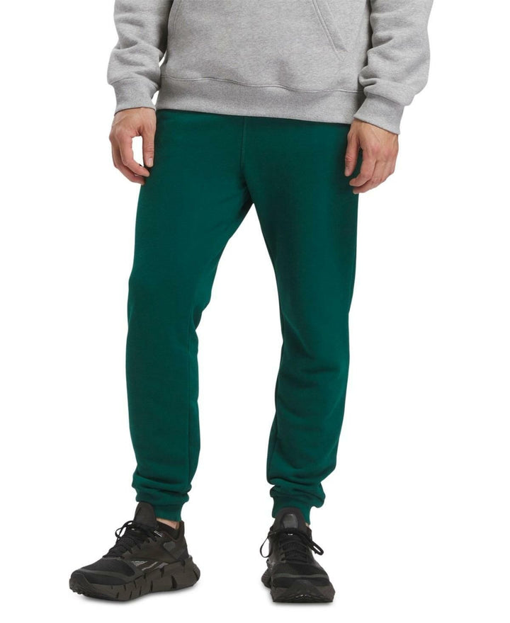 Translation missing: en.Reebok Identity Soft Fleece Joggers College Green Size Large Elastic Cuff Mens
