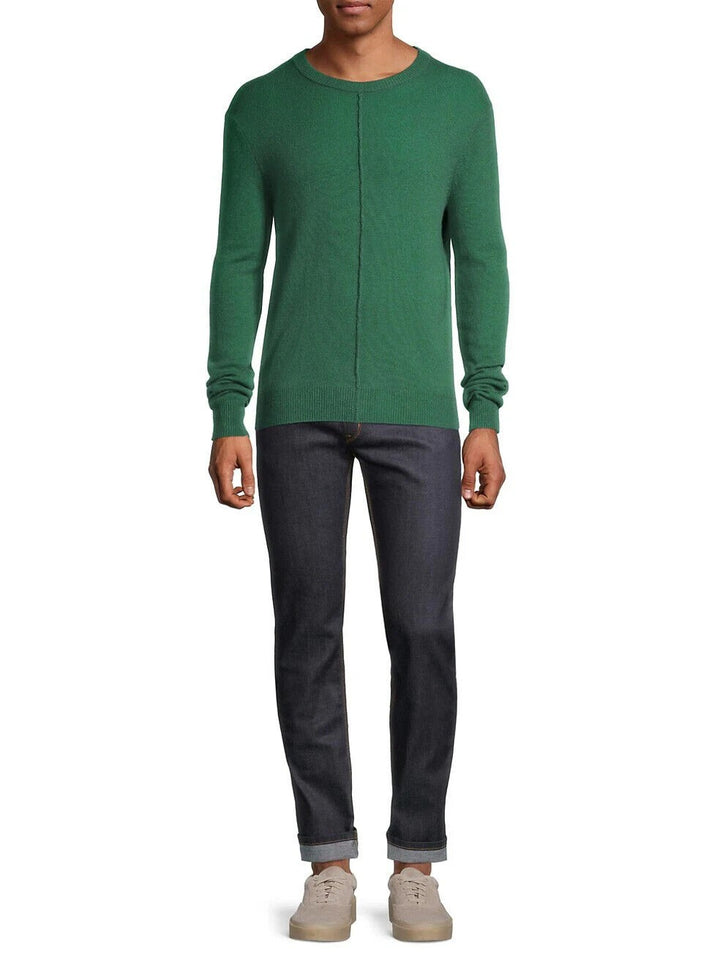 Translation missing: en.Atm Anthony Thomas Melillo Men's Cashmere Sweater in Aspen Green-Small
