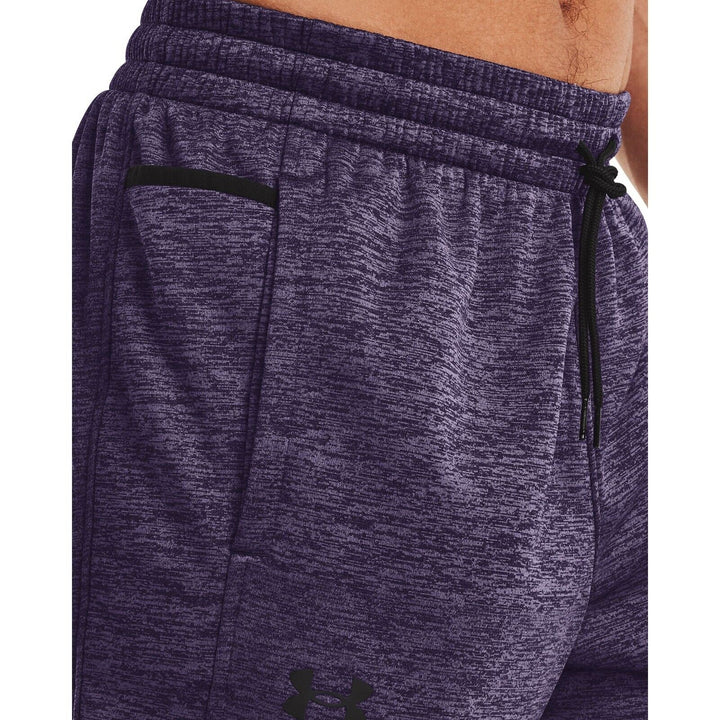 Translation missing: en.Under Armour Men's Armour Fleece Jogger Pants in Twilight Purple/Black-Large