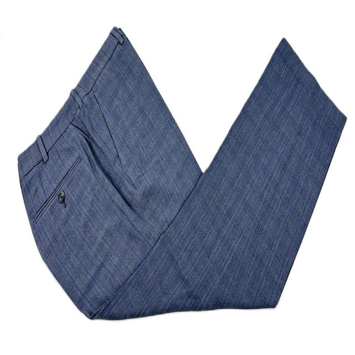 Translation missing: en.Perry Ellis Portfolio Men's Modern-Fit Resolution Dress Pants Mid Grey-34/34