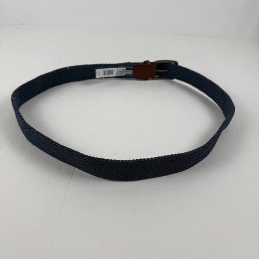 Translation missing: en.Perry Ellis Portfolio Men's Happy Blue Stretch Woven Belt - Denim- Small 30-32W