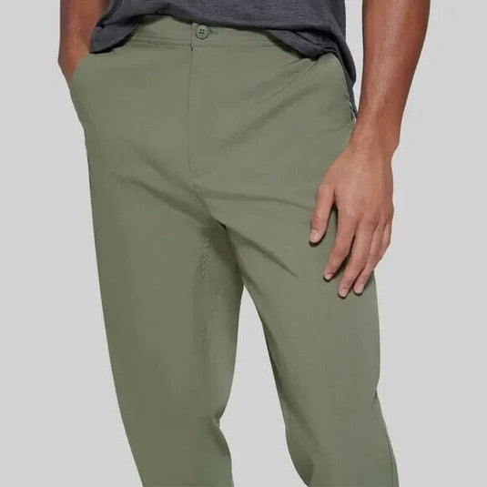 Translation missing: en.Bass Outdoor Men's Boulder Hiker Pants in Deep Lichen Green-XL 40-42