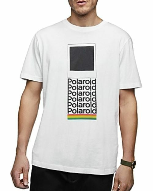 Translation missing: en.Philcos Polaroid Graphic Tee in White-Size Large