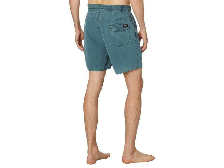Translation missing: en.Volcom Men's  Center Trunk 17 Swim Trunks Service Blue-2XL