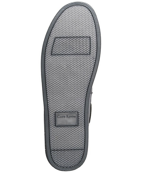 Translation missing: en.Club Room Men's Moccasin Slippers in Gray-Small 6-7
