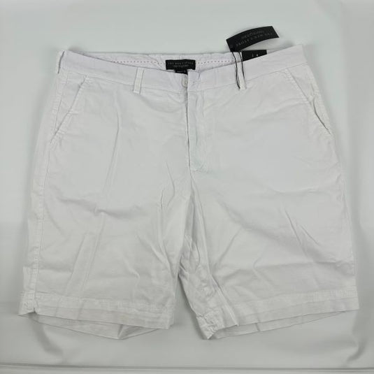 Translation missing: en.The Men's Store at Major Dept Store Twill Regular Fit Shorts White-38