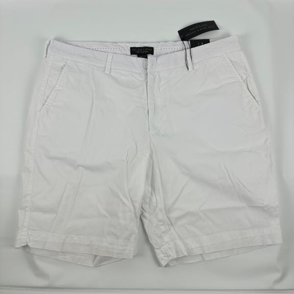 Translation missing: en.The Men's Store at Major Dept Store Twill Regular Fit Shorts White-38