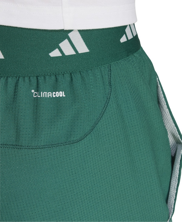 Translation missing: en.adidas Men's Gym 2-in-1 7in Inseam Slim Fit Shorts Collegiate Green Pockets-2XL