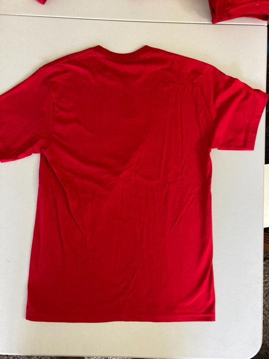 Translation missing: en.The Phluid Project Rainbow Heart Graphic T-Shirt in Red-Large