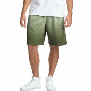 Translation missing: en.Champion Men's Athletics Powerblend Fleece Ombre Shorts 10" Inseam in Army-Small