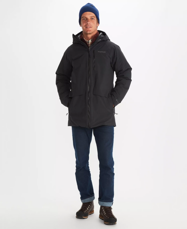 Translation missing: en.Marmot Men's Oslo Gor-Tex Jacket Size XL Black Down Filled Regular Fit