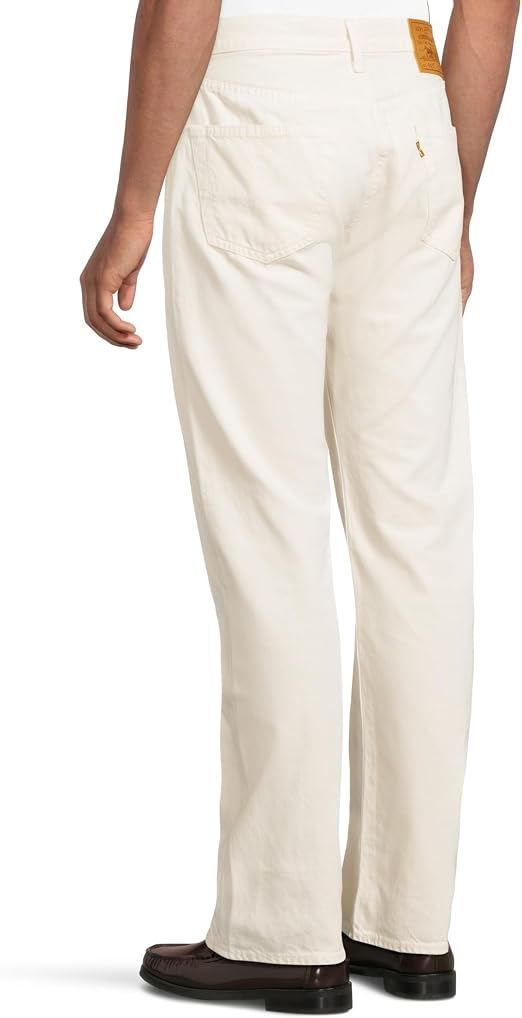 Translation missing: en.Levi's Men's 501 Original Rent Free Lightweight Jeans Off White Cotton-38x30