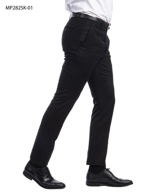 Translation missing: en.Sean Alexander Performance Men's Stretch Dress Pants Black-34W Unhemmed