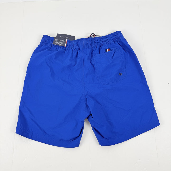 Translation missing: en.Tommy Hilfiger Men's Maillot Solid 7" Swim Trunks - Cobalt Blue-Size Small