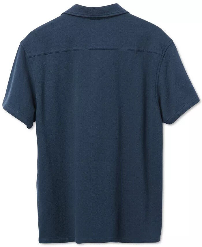 Translation missing: en.Junk Food Men's Elliot Short Sleeve Fashion Polo Shirt in Open Blue-Size Small
