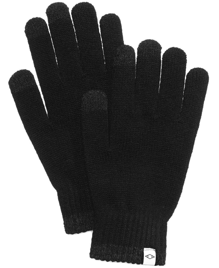 Translation missing: en.Alfani Men's Space-Dyed Scarf,Gloves and Reversible Beanie Charcoal/Black Set