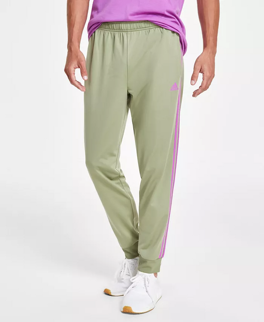 Translation missing: en.adidas Men's Tricot Jogger Pants - Tent Green/Purple-Size Small 28-30W