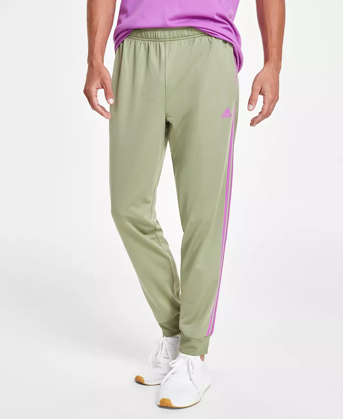 Translation missing: en.adidas Men's Tricot Jogger Pants - Tent Green/Purple-Size Small 28-30W