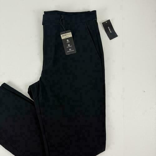 Translation missing: en.Alfani Alfatech Men's Classic-Fit Solid Stretch Dress Pants Deep Black-38x32