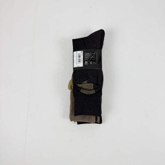 Translation missing: en.Men's 4-Pack Casual Argyle Crew Socks Khaki Brown-Size 6-12.5