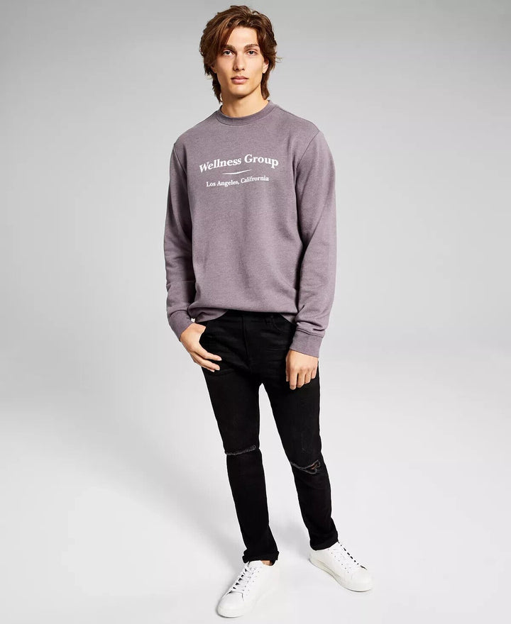 Translation missing: en.And Now This Men's Wellness Group Fleece Sweatshirt Charcoal Grey-XL