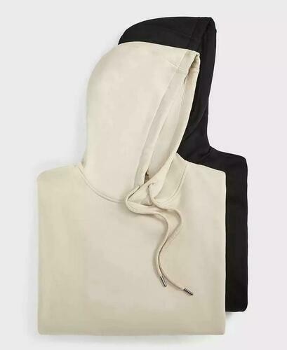 Translation missing: en.Mode of One Men's Relaxed-Fit Fleece Hoodie Ebony Grey-Medium
