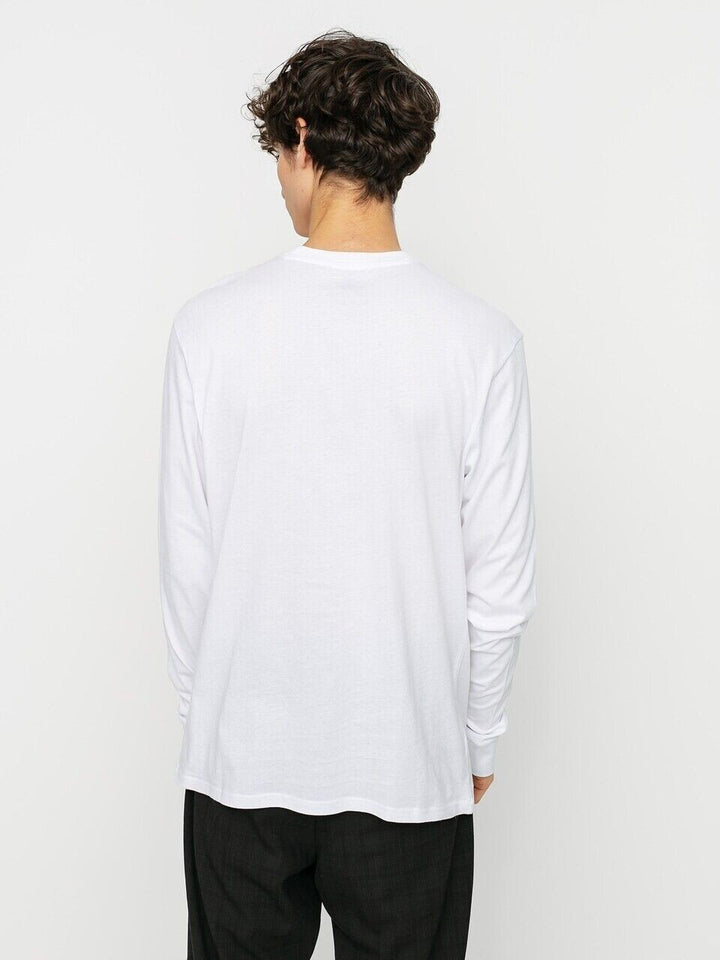 Translation missing: en.Element Men's Logel Long Sleeve T-Shirt in Optic White-Large