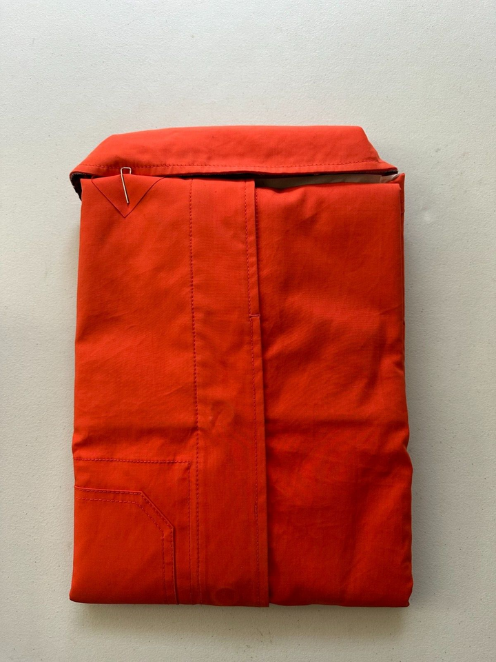 Translation missing: en.Kenzo Men's Mid Length Poppy Coat in Poppy Orange-Medium