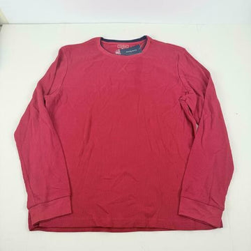 Translation missing: en.Club Room Men's Waffle Long-Sleeve T-Shirt &amp; Pajama Pant Set Jester Red-Small