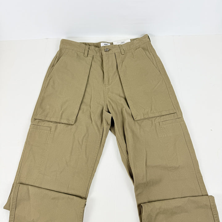 Translation missing: en.Mode of One Men's Regular-Fit Utility Pants in Army Brown All Cotton-30x31