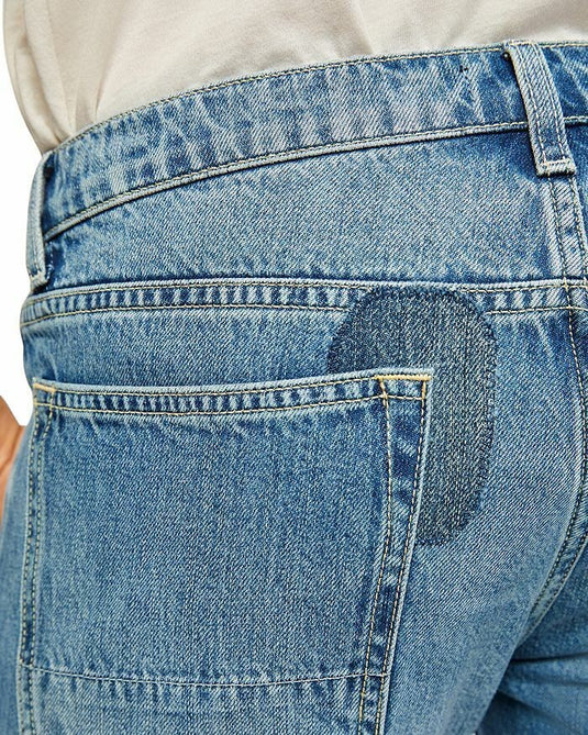 Translation missing: en.7 for All Mankind the Stacked Skinny Jeans in Saturday Afternoon Blue-29/34