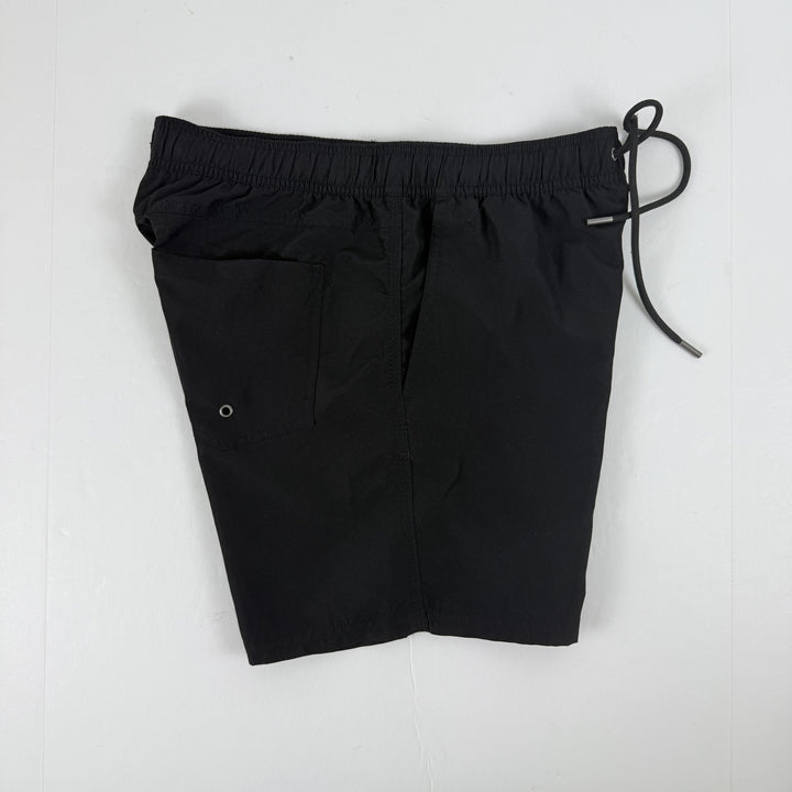 Translation missing: en.Cotton On Men's Kahuna Drawstring Shorts 5in Inseam Pockets Black-Small