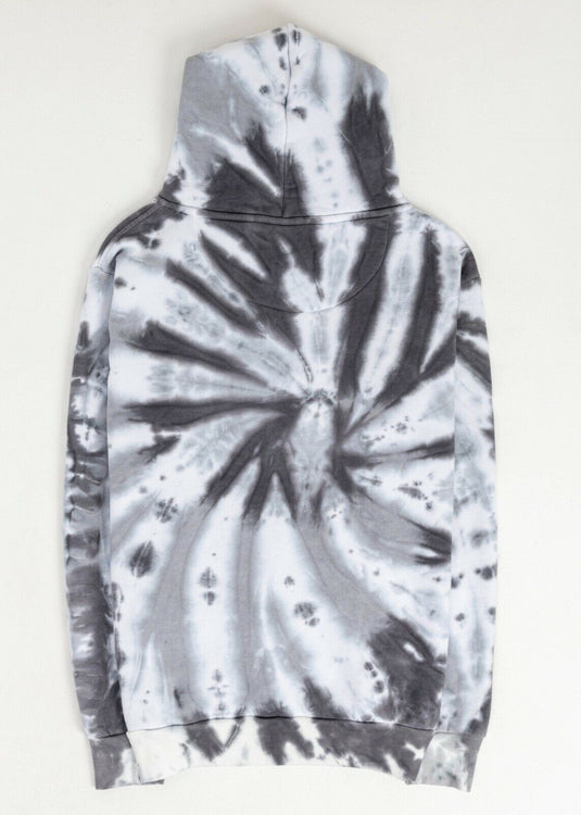 Translation missing: en.Original Paperbacks Men's  Los Feliz Spiral Tie Dye Hoodie  Charcoal Lt Grey-XL