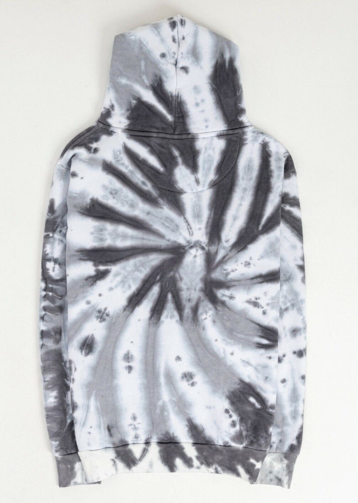 Translation missing: en.Original Paperbacks Men's  Los Feliz Spiral Tie Dye Hoodie  Charcoal Lt Grey-XL
