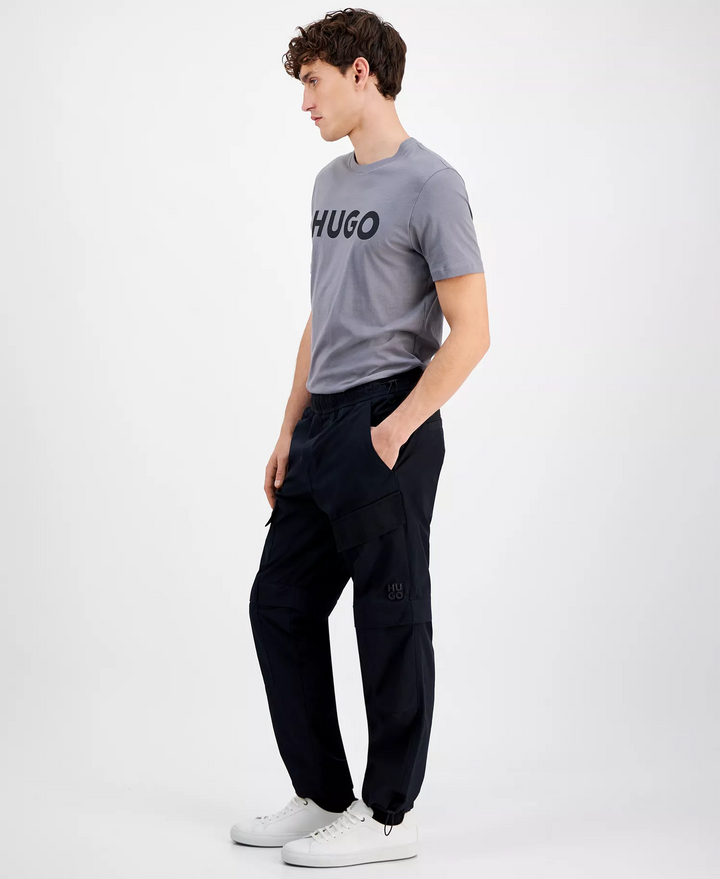 Translation missing: en.Hugo Boss Men's Cargo Pants Glenn 2XL 44-46W Black Regular Fit Drawstring