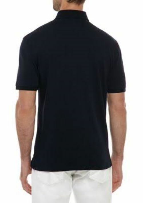 Translation missing: en.Tommy Hilfiger Men's Paul Stripe Polo Shirt Sky Captain Blue-Size Xsmall