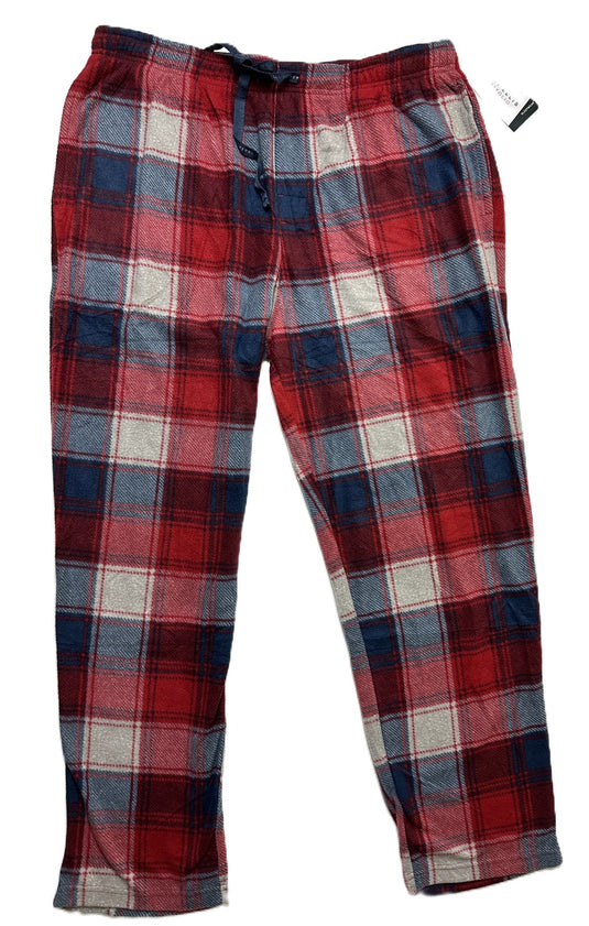 Translation missing: en.PE Men's Heather Plaid Pajama Pants Rio Red-Size XL