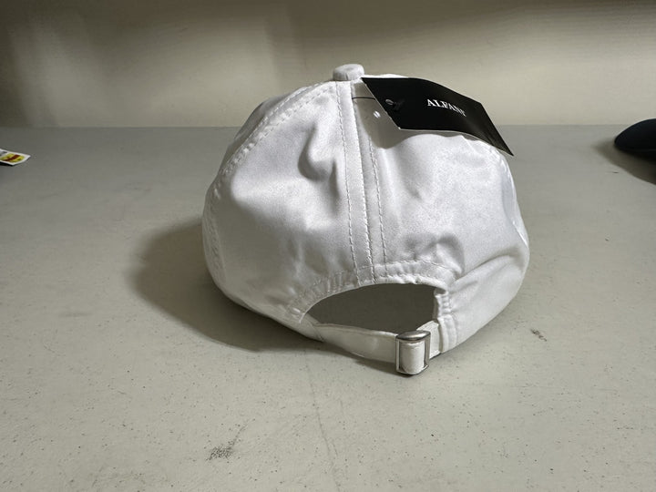 Translation missing: en.Alfani Mens Solid White Baseball Hat-OS