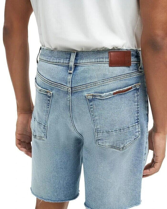 Translation missing: en.7 For All Mankind Cooper Vintage Relaxed Straight Fit Denim Shorts Cottonwood-30