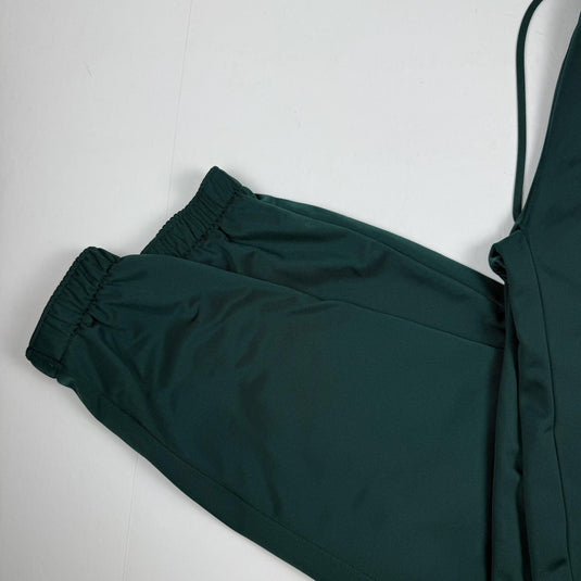 Translation missing: en.Reebok Mens Regular-Fit Track Pants Green Size Medium Identity Vector Knit