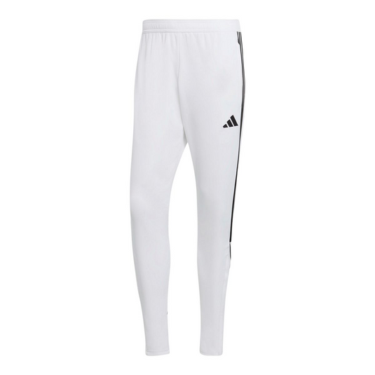 Translation missing: en.adidas Men's Tiro 23 Soccer Pants Regular Fit Tapered Leg- White/Black-2XL
