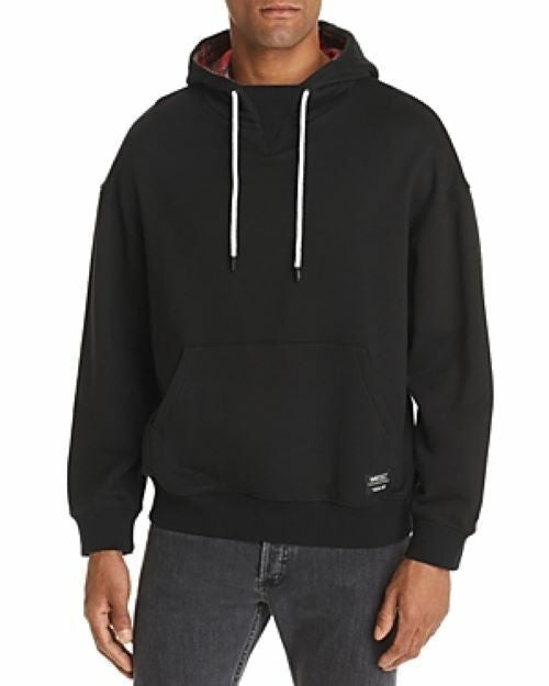 Translation missing: en.WeSC Murphy RY Plaid Hoodie "Rebellious Youth" J411622 Black-Size Medium